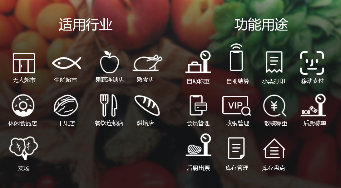 商米S2双屏称重称适用行业