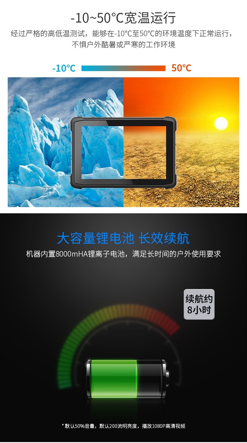 win10工业三防平板windows平板电脑OEM-I11F